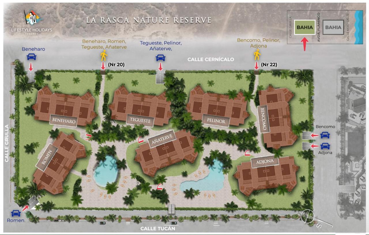 פאלם-מאר Bahia - Bencomo 1 2 Partial Sea View & Nature Reserve 1B מראה חיצוני תמונה